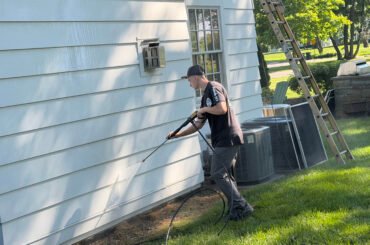 pressure washing
